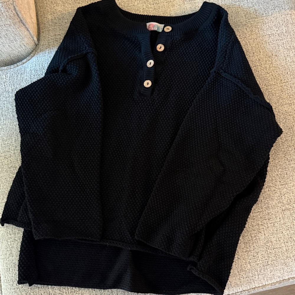 Free people Hailee black sweater set - Picture 3 of 3